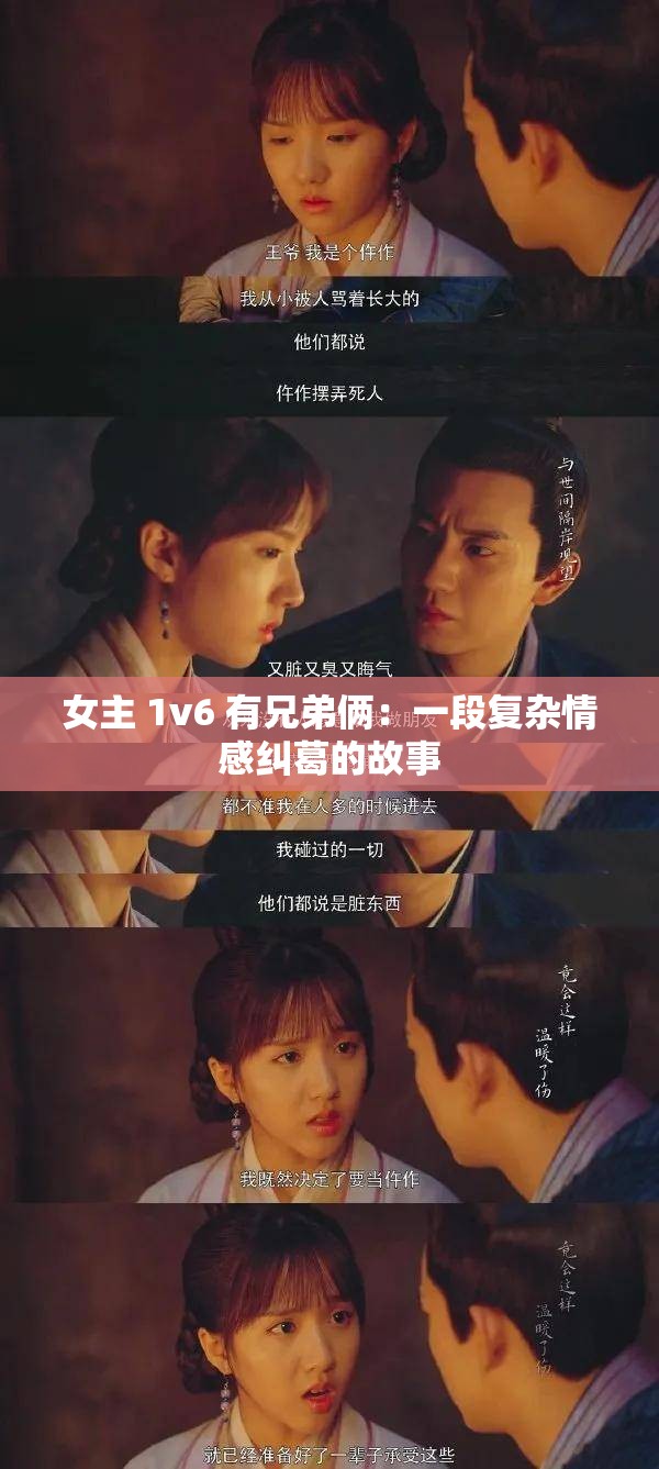女主 1v6 有兄弟俩：一段复杂情感纠葛的故事