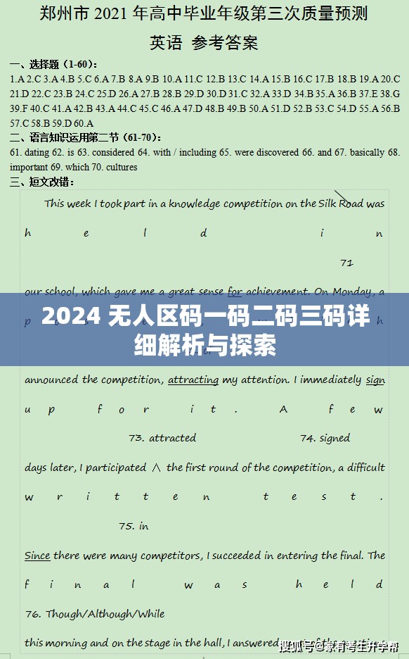 2024 无人区码一码二码三码详细解析与探索