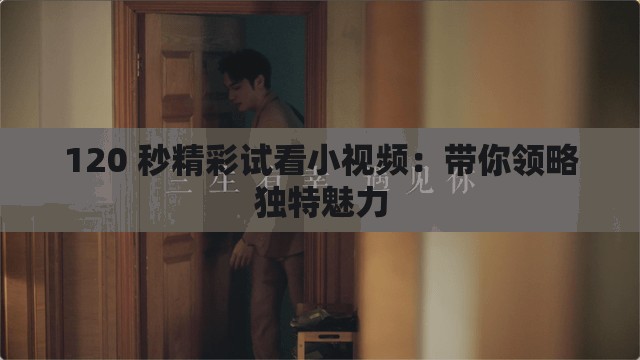 120 秒精彩试看小视频：带你领略独特魅力