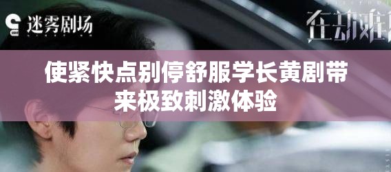 使紧快点别停舒服学长黄剧带来极致刺激体验