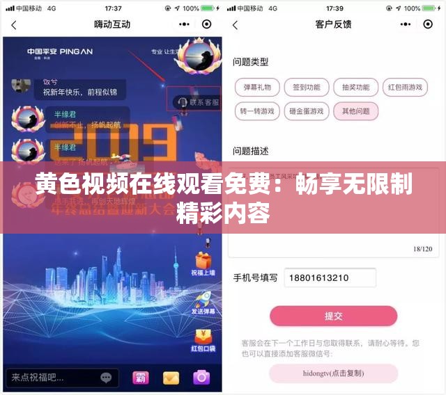 黄色视频在线观看免费：畅享无限制精彩内容