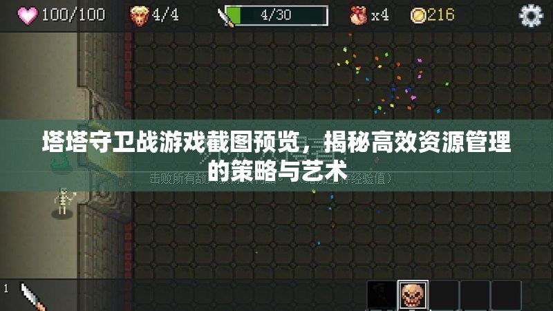 塔塔守卫战游戏截图预览，揭秘高效资源管理的策略与艺术