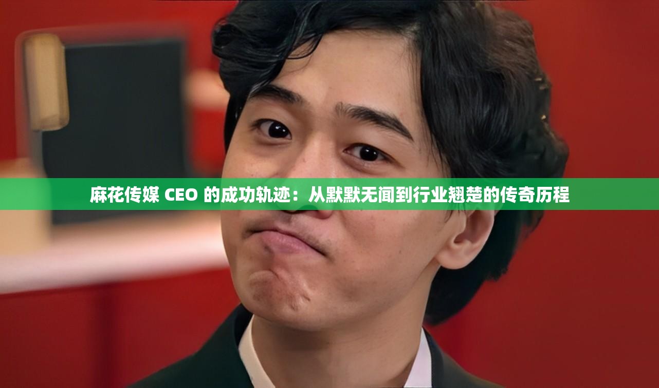 麻花传媒 CEO 的成功轨迹：从默默无闻到行业翘楚的传奇历程