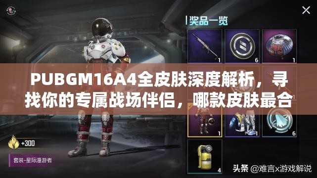 PUBGM16A4全皮肤深度解析，寻找你的专属战场伴侣，哪款皮肤最合你心意？