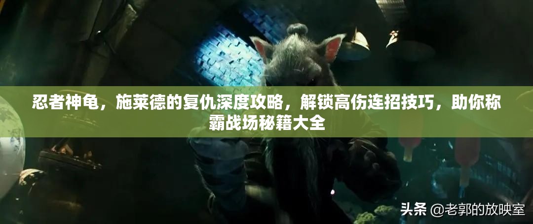 忍者神龟，施莱德的复仇深度攻略，解锁高伤连招技巧，助你称霸战场秘籍大全
