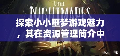 探索小小噩梦游戏魅力，其在资源管理简介中的重要性及实施高效管理策略