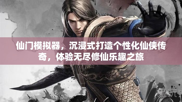 仙门模拟器，沉浸式打造个性化仙侠传奇，体验无尽修仙乐趣之旅