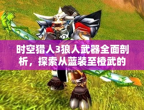 时空猎人3狼人武器全面剖析，探索从蓝装至橙武的成长与蜕变之路