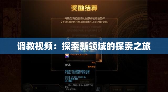 调教视频：探索新领域的探索之旅