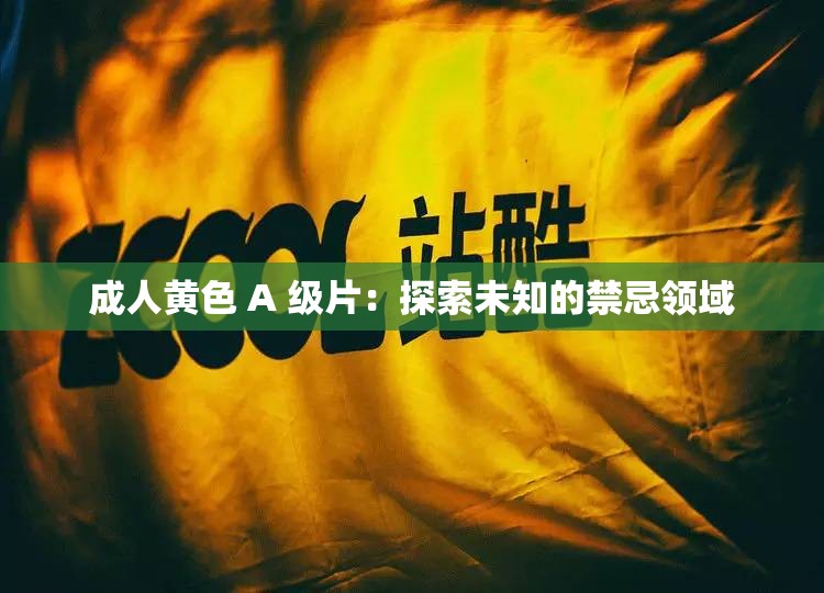 成人黄色 A 级片：探索未知的禁忌领域