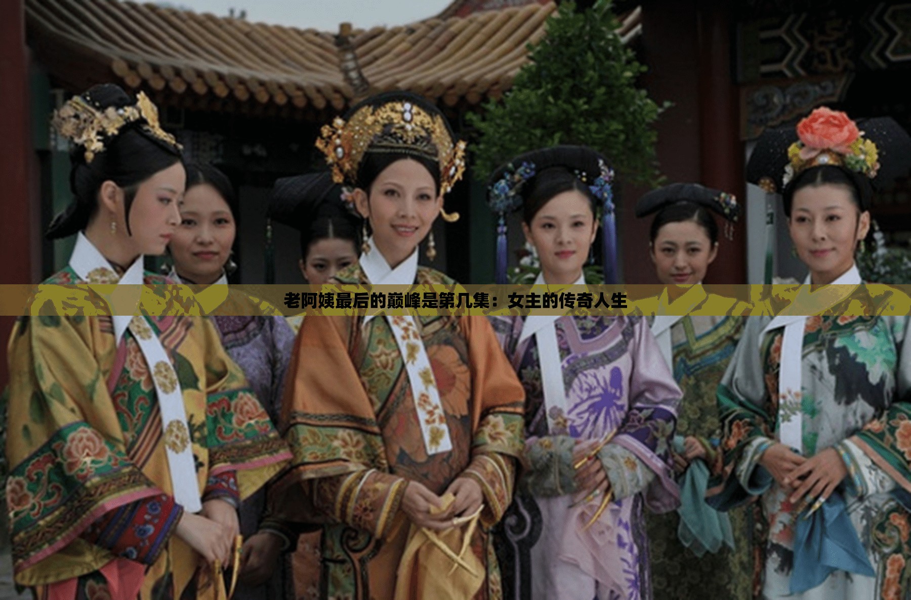 老阿姨最后的巅峰是第几集：女主的传奇人生