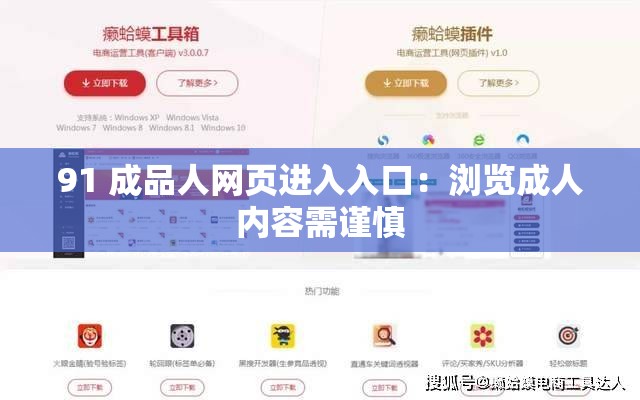 91 成品人网页进入入口：浏览成人内容需谨慎