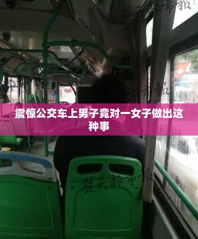 震惊公交车上男子竟对一女子做出这种事