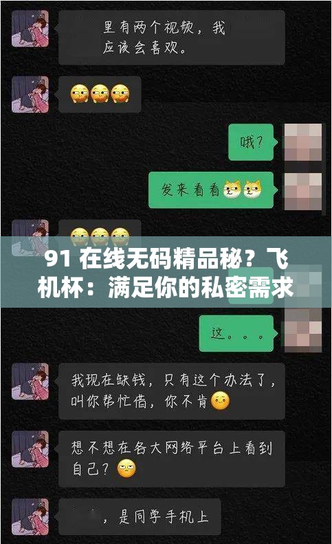 91 在线无码精品秘？飞机杯：满足你的私密需求