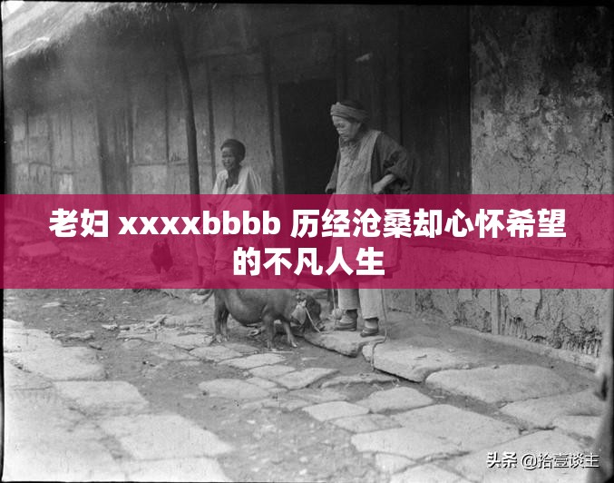 老妇 xxxxbbbb 历经沧桑却心怀希望的不凡人生
