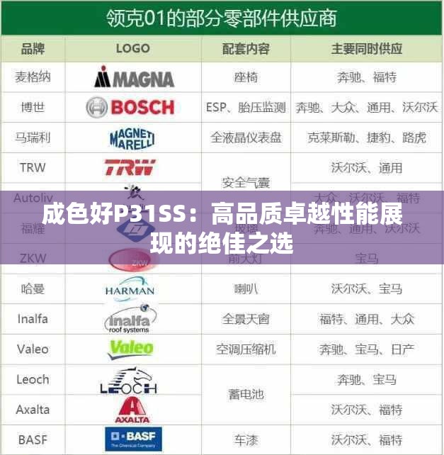 成色好P31SS：高品质卓越性能展现的绝佳之选