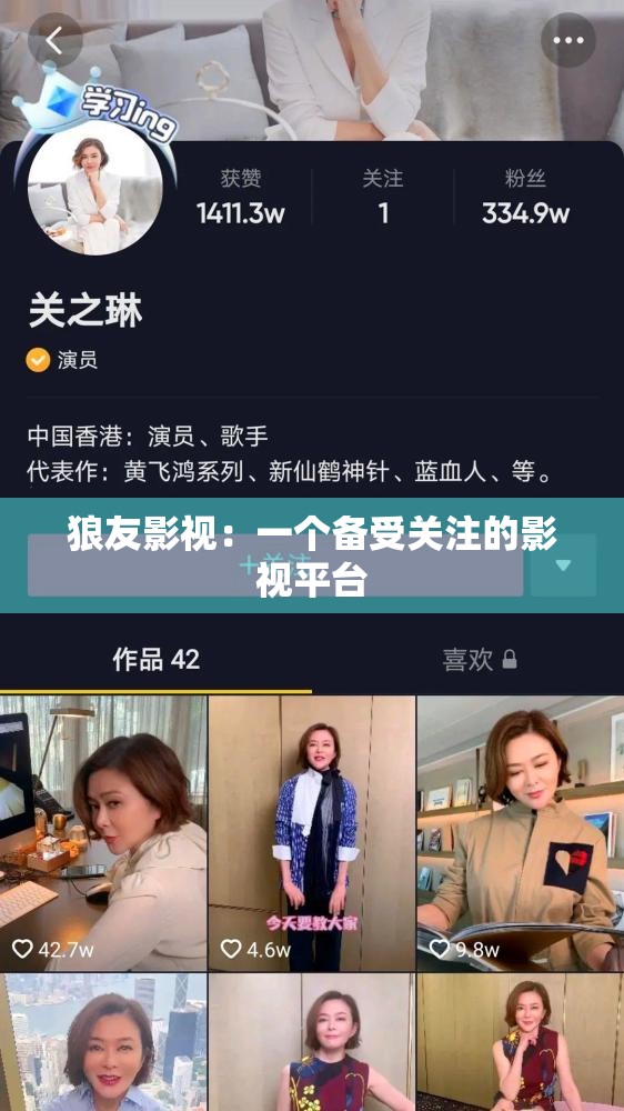 狼友影视：一个备受关注的影视平台