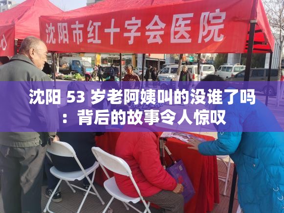 沈阳 53 岁老阿姨叫的没谁了吗：背后的故事令人惊叹