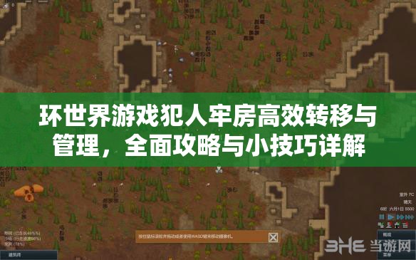 环世界游戏犯人牢房高效转移与管理，全面攻略与小技巧详解