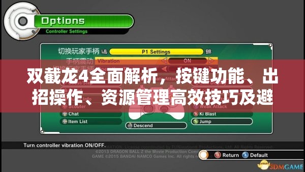 双截龙4全面解析，按键功能、出招操作、资源管理高效技巧及避免浪费策略