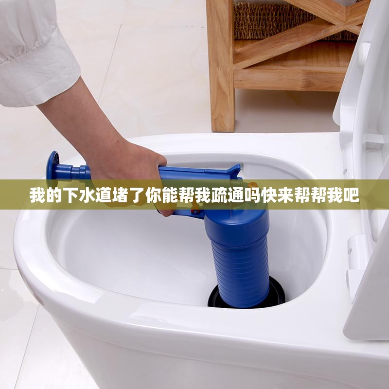 我的下水道堵了你能帮我疏通吗快来帮帮我吧
