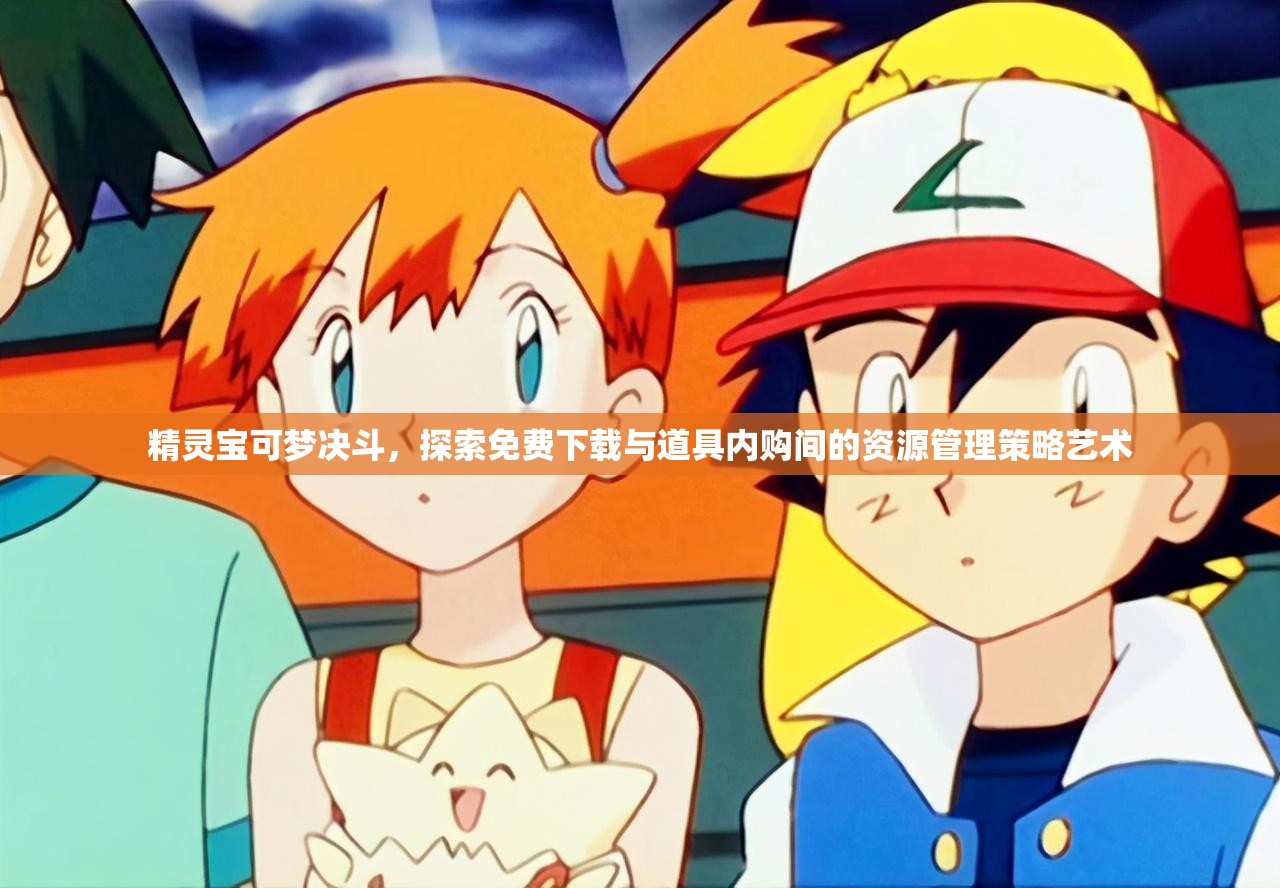 精灵宝可梦决斗，探索免费下载与道具内购间的资源管理策略艺术