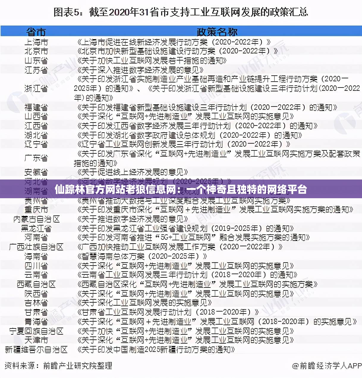 仙踪林官方网站老狼信息网：一个神奇且独特的网络平台