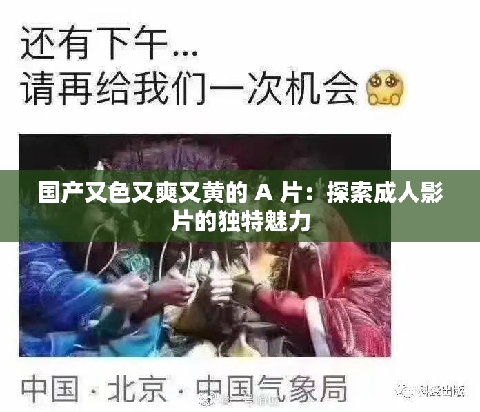 国产又色又爽又黄的 A 片：探索成人影片的独特魅力
