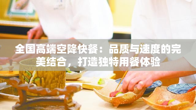 全国高端空降快餐：品质与速度的完美结合，打造独特用餐体验