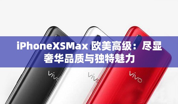 iPhoneXSMax 欧美高级：尽显奢华品质与独特魅力