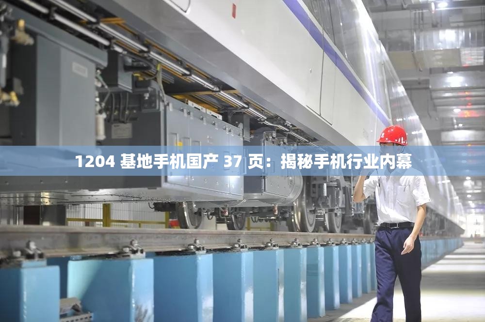 1204 基地手机国产 37 页：揭秘手机行业内幕