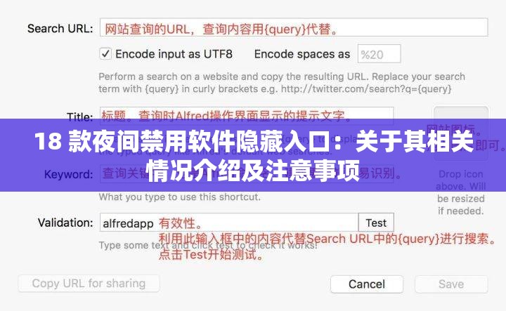 18 款夜间禁用软件隐藏入口：关于其相关情况介绍及注意事项