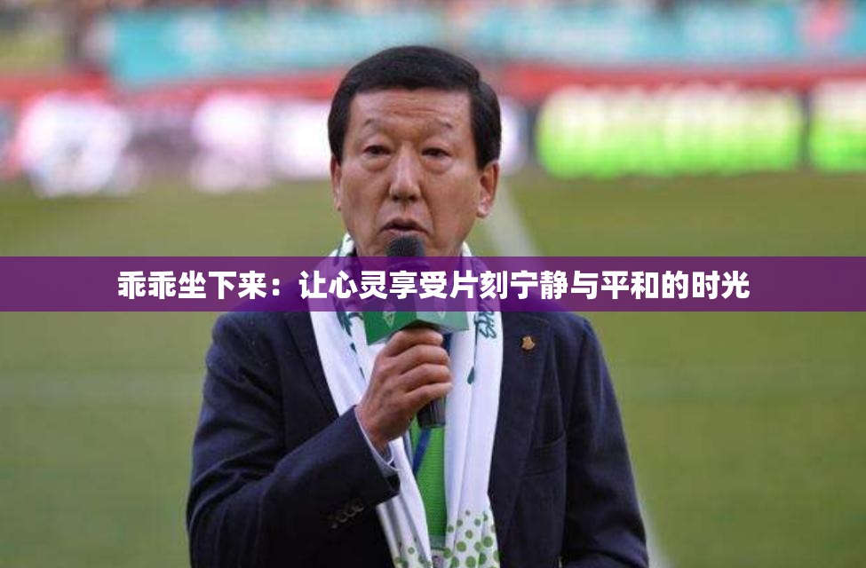 乖乖坐下来：让心灵享受片刻宁静与平和的时光