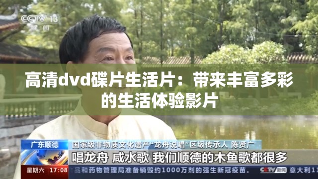 高清dvd碟片生活片：带来丰富多彩的生活体验影片