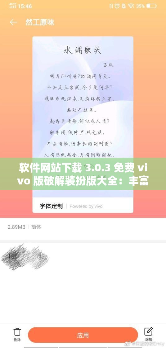 软件网站下载 3.0.3 免费 vivo 版破解装扮版大全：丰富资源，满足你的个性化需求