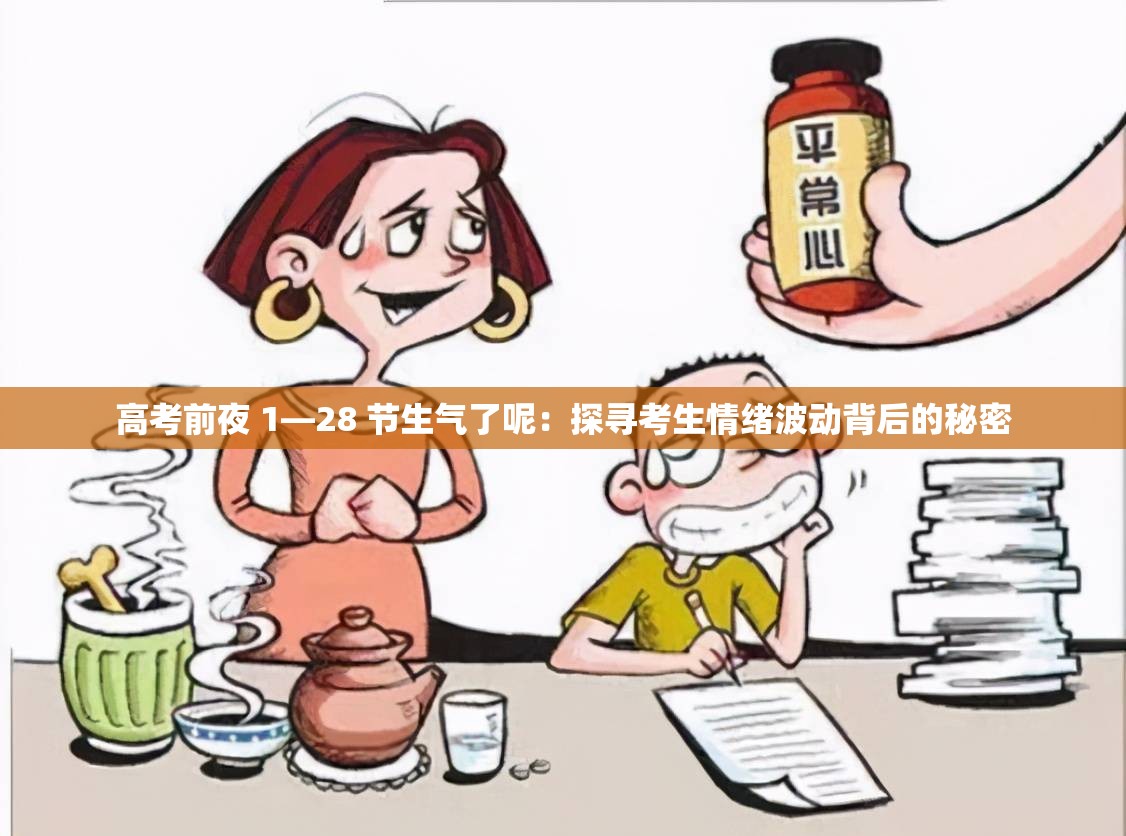 高考前夜 1—28 节生气了呢：探寻考生情绪波动背后的秘密