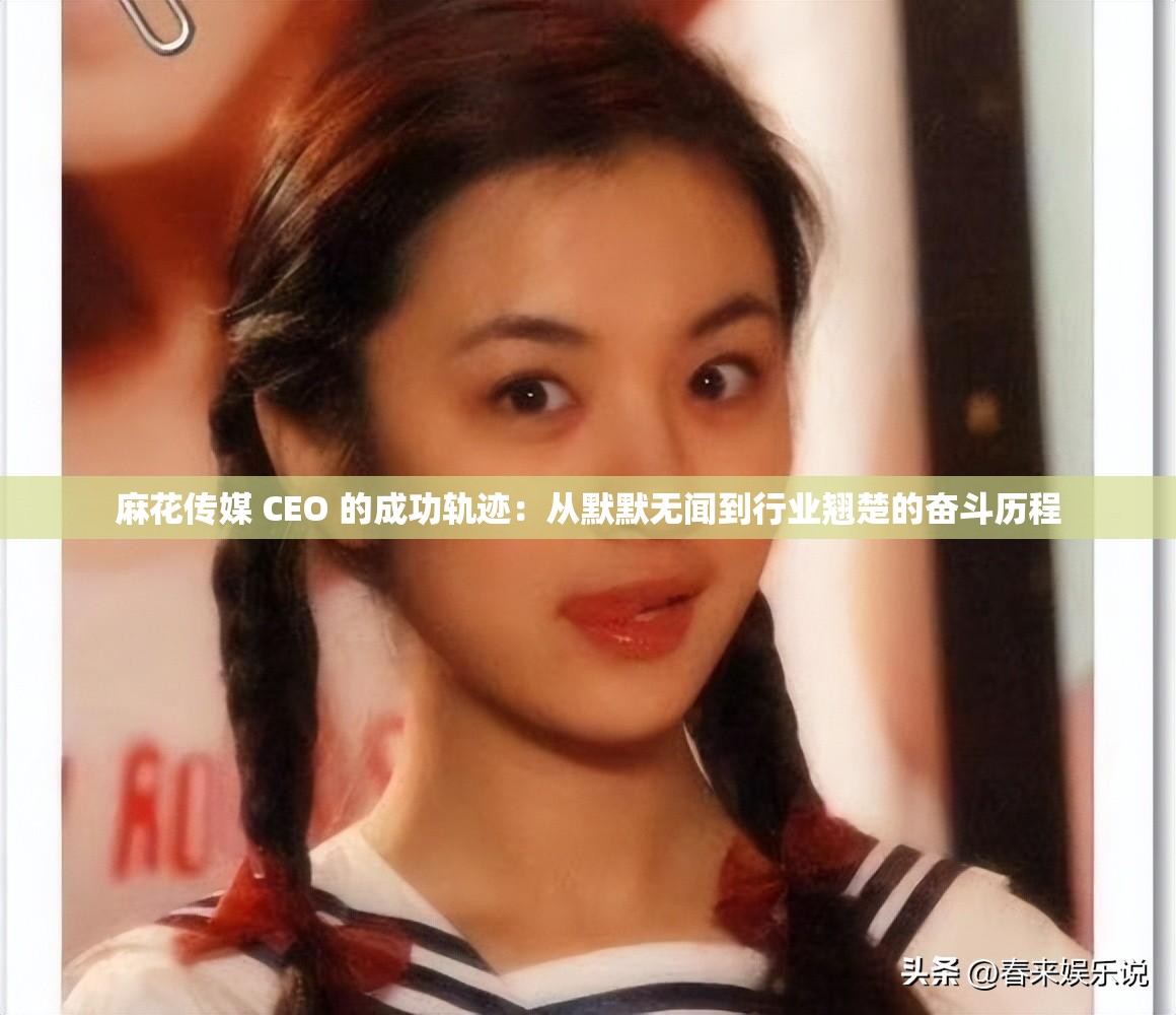 麻花传媒 CEO 的成功轨迹：从默默无闻到行业翘楚的奋斗历程