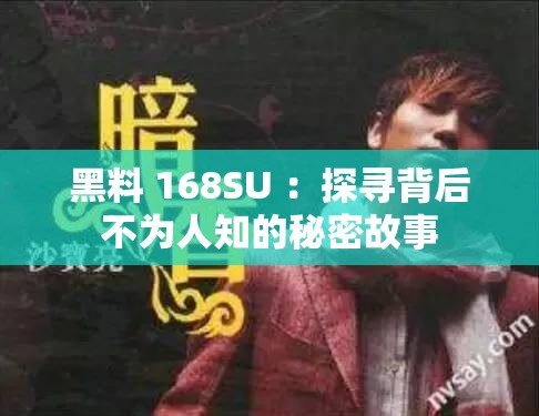 黑料 168SU ：探寻背后不为人知的秘密故事