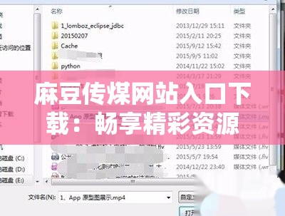 麻豆传煤网站入口下载：畅享精彩资源不容错过