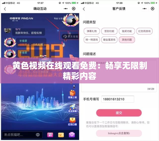 黄色视频在线观看免费：畅享无限制精彩内容
