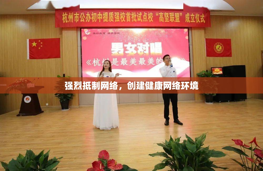 强烈抵制网络，创建健康网络环境