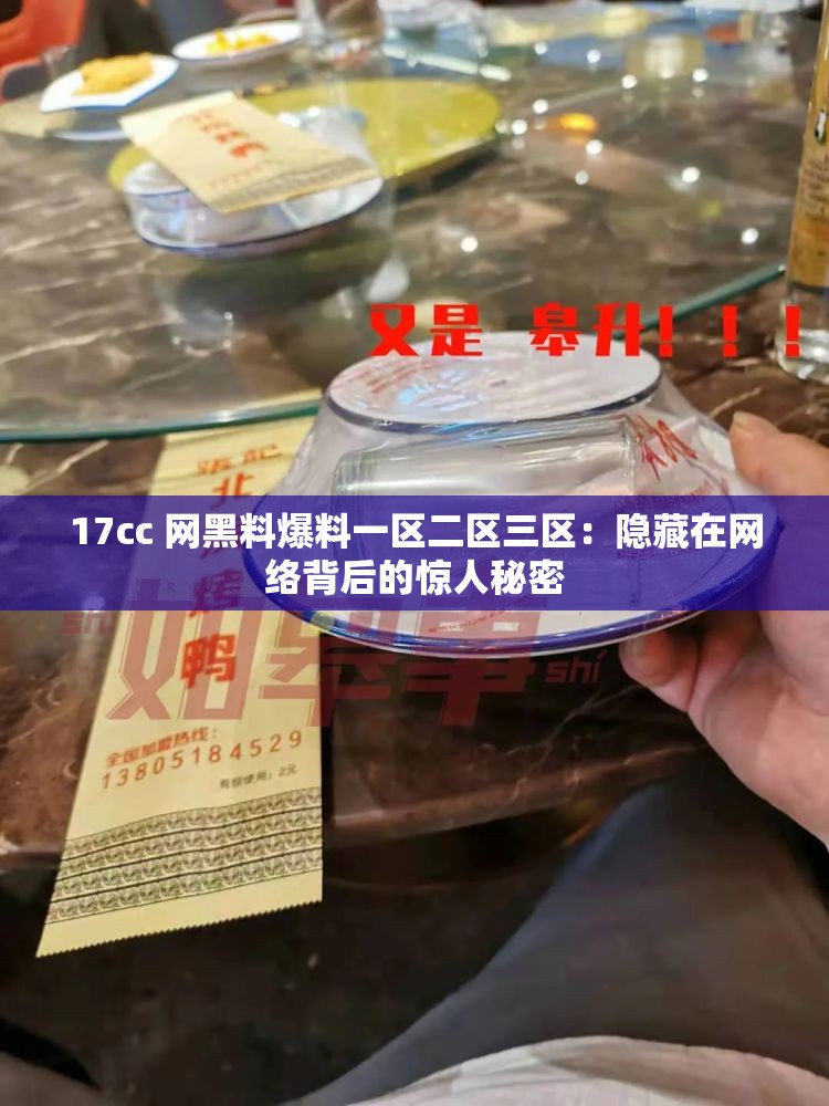 17cc 网黑料爆料一区二区三区：隐藏在网络背后的惊人秘密