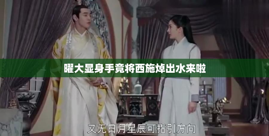 曜大显身手竟将西施焯出水来啦