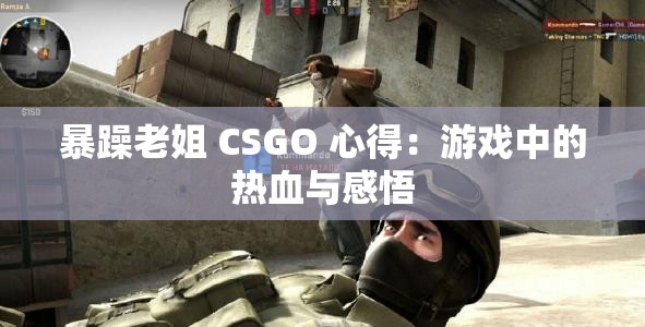 暴躁老姐 CSGO 心得：游戏中的热血与感悟