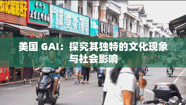 美国 GAI：探究其独特的文化现象与社会影响