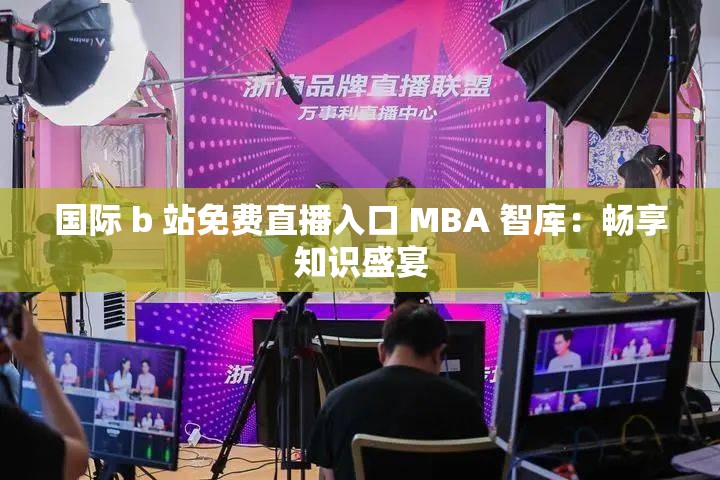 国际 b 站免费直播入口 MBA 智库：畅享知识盛宴