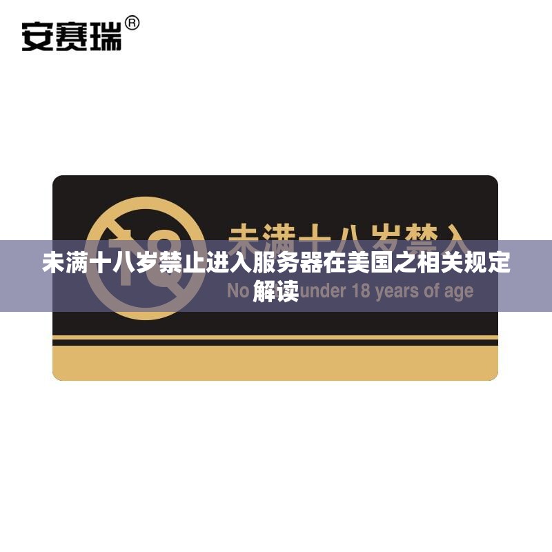 未满十八岁禁止进入服务器在美国之相关规定解读