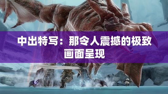 中出特写：那令人震撼的极致画面呈现