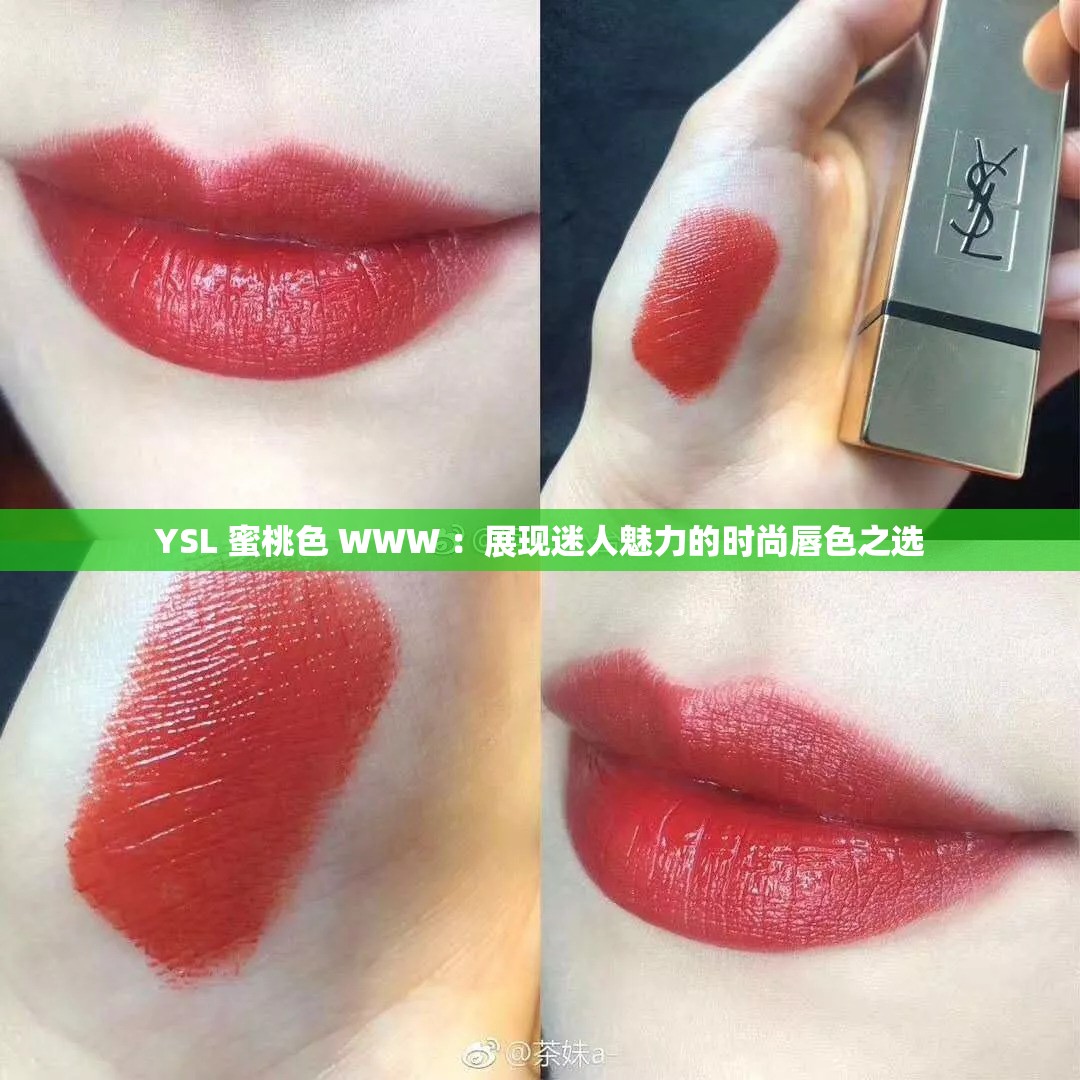 YSL 蜜桃色 WWW ：展现迷人魅力的时尚唇色之选