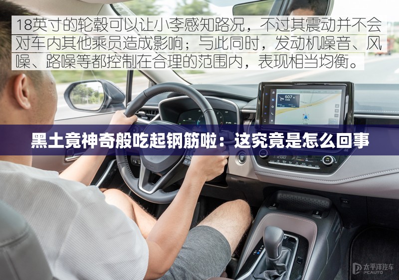 黑土竟神奇般吃起钢筋啦：这究竟是怎么回事